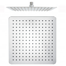 300mm 12 inch Stainless steel  Super-slim Square Chrome Rainfall Showe..